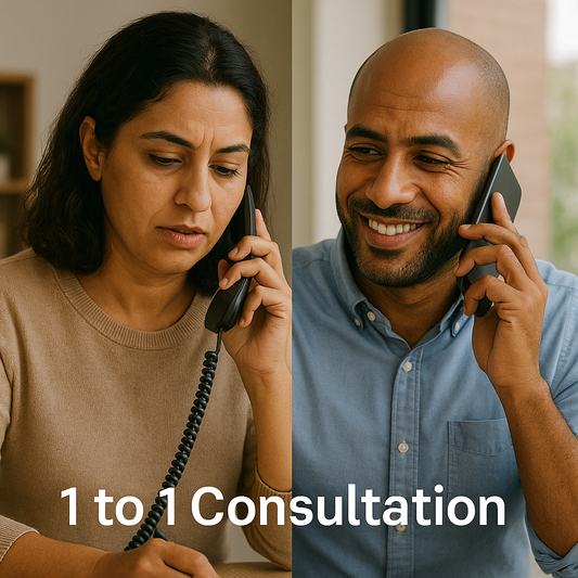1 to 1 Consultation